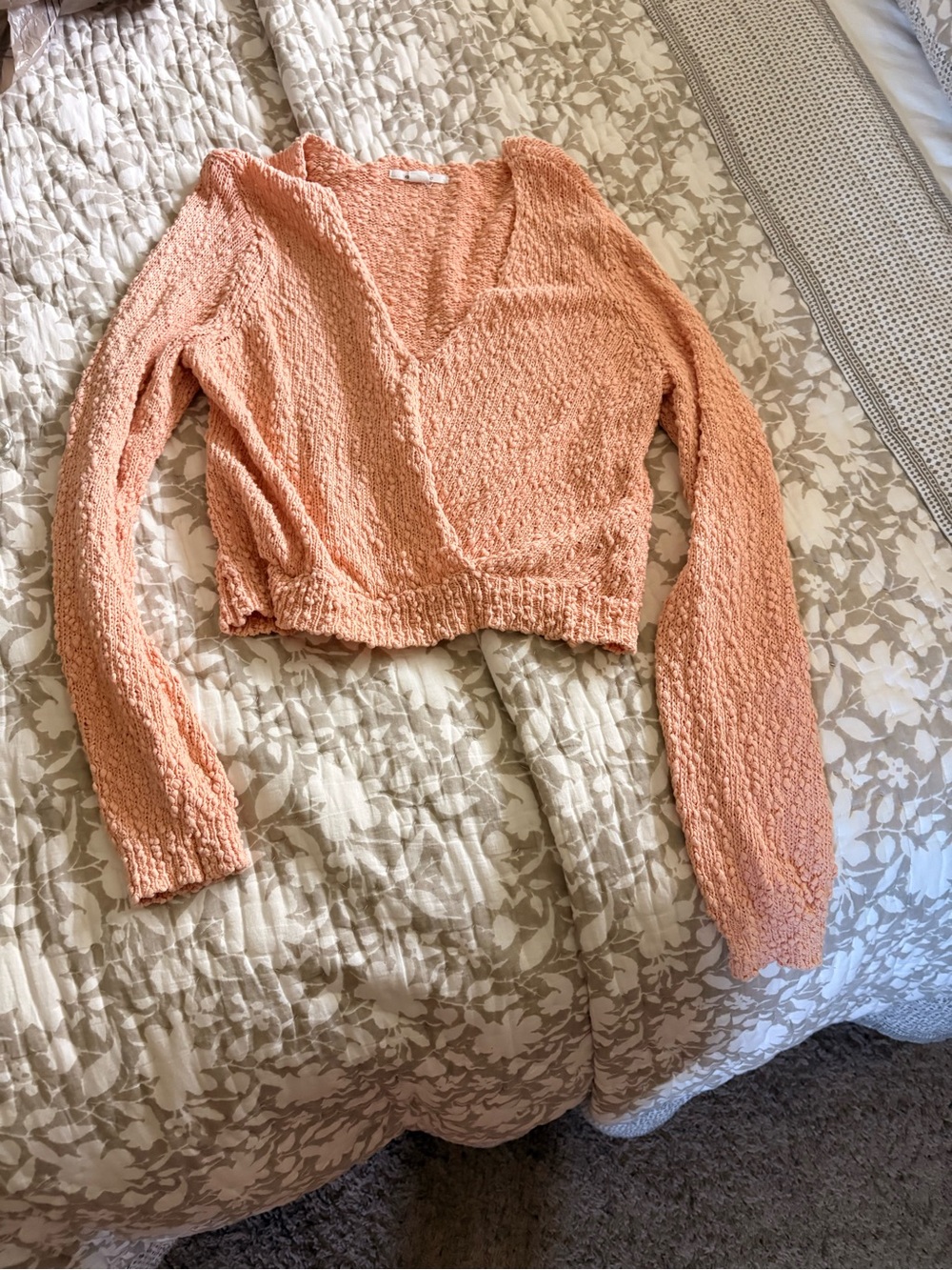 O'Neill Light Peach Knit Sweater